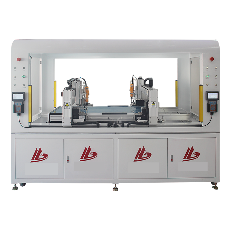 LED panel light automatic screw locking machine